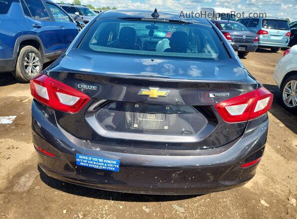 1G1BF5SM3H7142147 2017 CHEVROLET CRUZE Серый Вид сзади