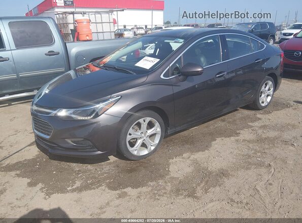1G1BF5SM6H7228181 2017 CHEVROLET CRUZE Черный Передняя левая четверть