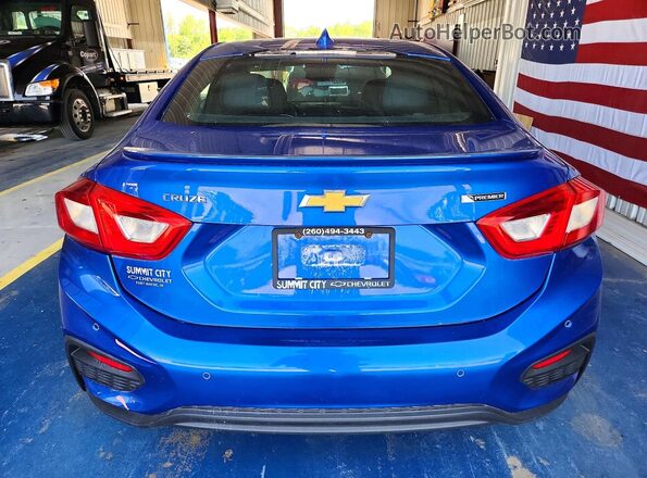 1G1BF5SM7H7141728 2017 CHEVROLET CRUZE Blue უკანა ხედი