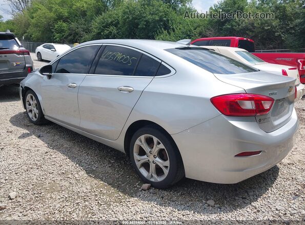 1G1BF5SM7H7156164 2017 CHEVROLET CRUZE Silver Trasero izquierdo