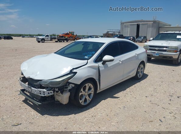 1G1BF5SM7J7171527 2018 CHEVROLET CRUZE Белый Передняя левая четверть