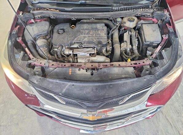 1G1BF5SM7J7183838 2018 CHEVROLET CRUZE Maroon Rear interior view