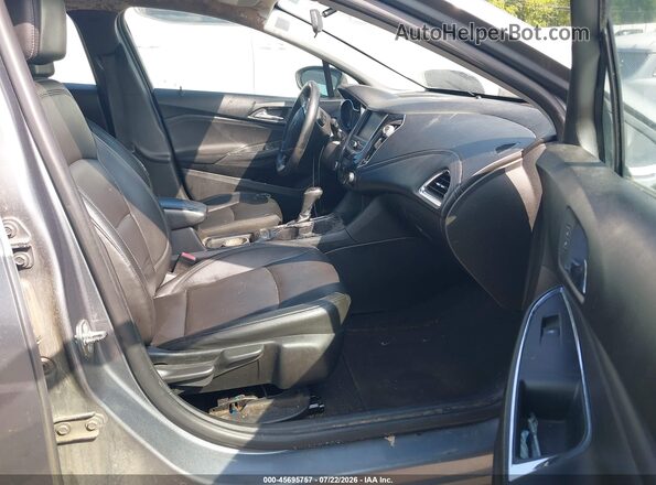 1G1BF5SM8K7100693 2019 CHEVROLET CRUZE Gray წინა სალონის ხედი