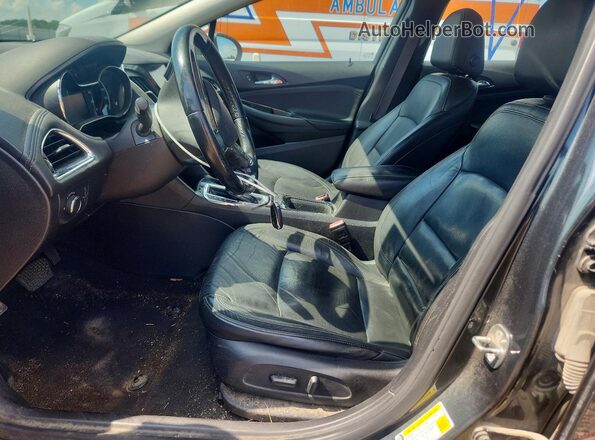 1G1BH5SE7H7238012 2017 CHEVROLET CRUZE Gray Սալոնի դիմացի տեսք