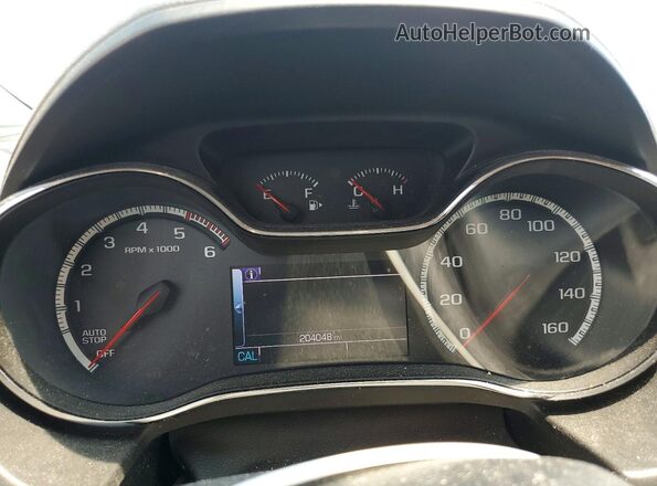 1G1BH5SE7H7238012 2017 CHEVROLET CRUZE Gray Սարքավորումների վահանակի տեսք