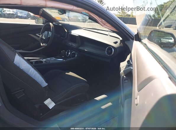 1G1FA1RS8M0103487 2021 CHEVROLET CAMARO Gray Vista interior delantera