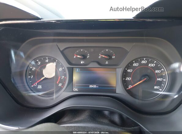 1G1FA1RS8M0103487 2021 CHEVROLET CAMARO Gray Vista de los asientos traseros