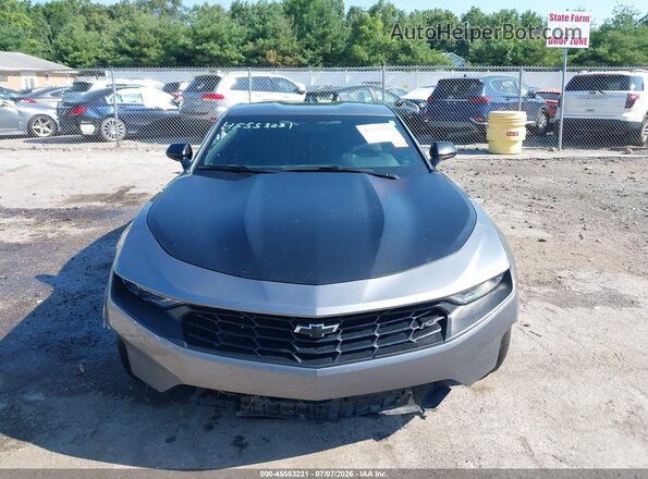 1G1FA1RS8M0103487 2021 CHEVROLET CAMARO Gray Vista del cuadro de instrumentos