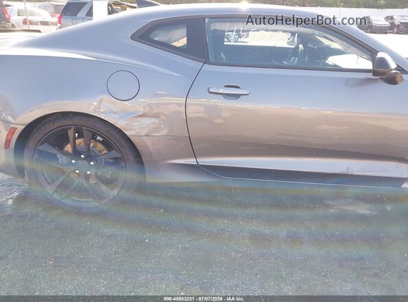 1G1FA1RS8M0103487 2021 CHEVROLET CAMARO Gray 