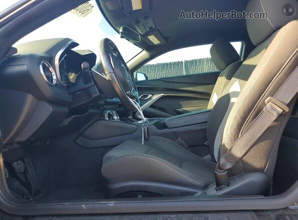 1G1FA1RX0K0156466 2019 CHEVROLET CAMARO Black Вид салону спереду