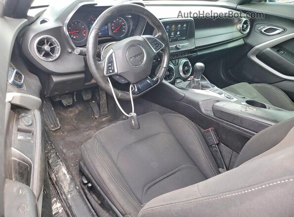 1G1FA1RX1K0107230 2019 CHEVROLET CAMARO Gray Вид панелі приладів