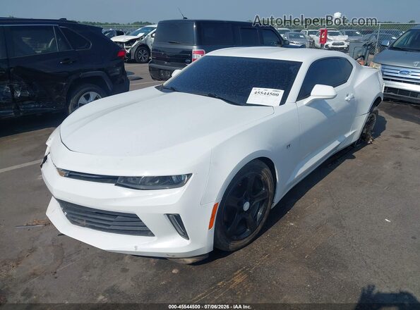 1G1FB1RS0G0134041 2016 CHEVROLET CAMARO White წინა მარცხენა ხედი სამი მეოთხედიდან