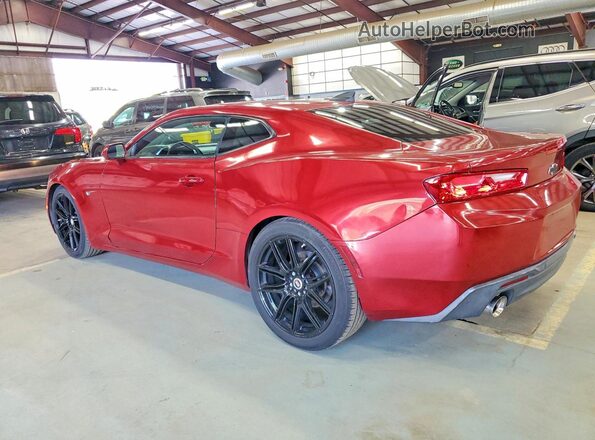 1G1FB1RS0G0140342 2016 CHEVROLET CAMARO Maroon Trasero izquierdo