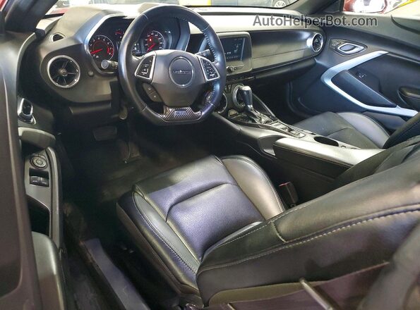 1G1FB1RS0G0140342 2016 CHEVROLET CAMARO Maroon Vista del salpicadero