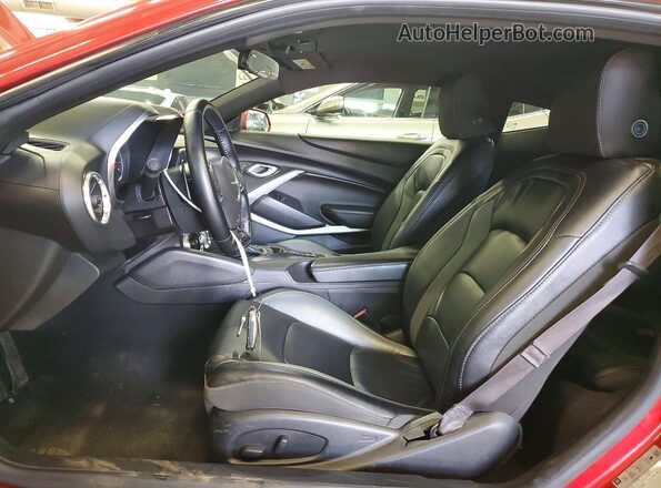 1G1FB1RS0G0140342 2016 CHEVROLET CAMARO Maroon Vista interior delantera