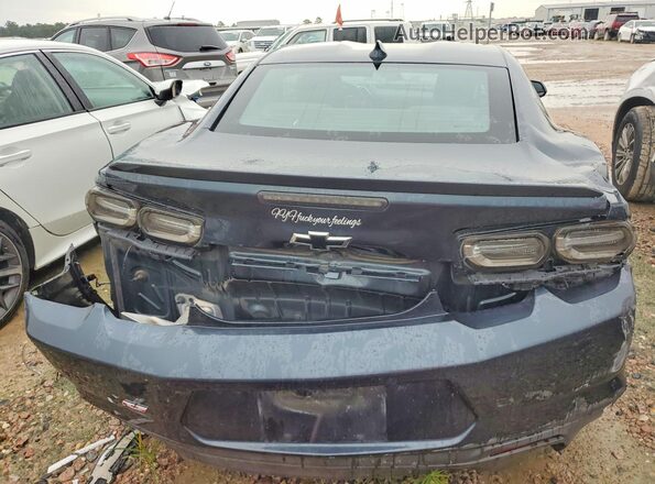 1G1FB1RS0K0153519 2019 CHEVROLET CAMARO Gray Rear view