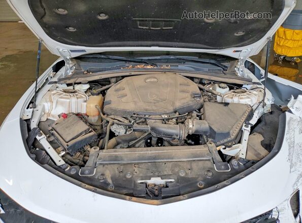 1G1FB1RS0M0101469 2021 CHEVROLET CAMARO White Vista interior trasera