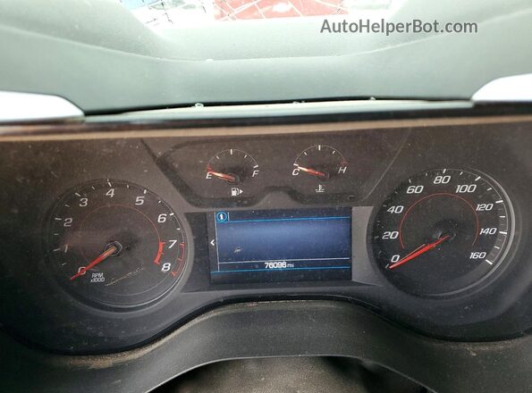 1G1FB1RS1K0119072 2019 CHEVROLET CAMARO Blue Вид щитка приладів