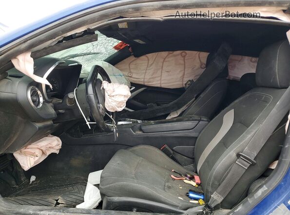 1G1FB1RS1K0119072 2019 CHEVROLET CAMARO Blue Вид салону спереду