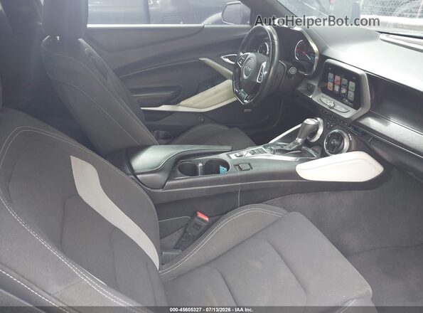 1G1FB1RS3G0174856 2016 CHEVROLET CAMARO Серый Вид салона спереди