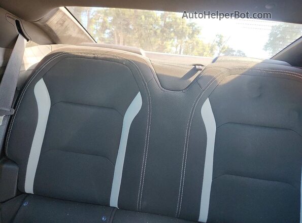 1G1FB1RS3K0106064 2019 CHEVROLET CAMARO Black Вид задніх сидінь