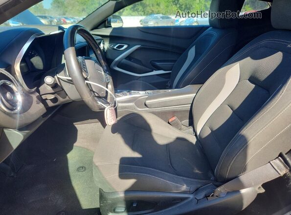 1G1FB1RS3K0106064 2019 CHEVROLET CAMARO Black Вид салону спереду