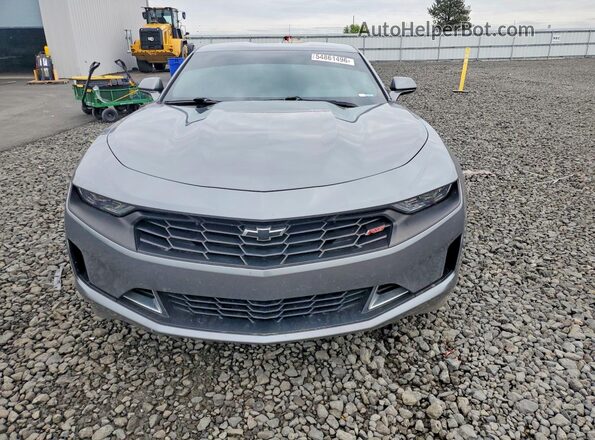 1G1FB1RS3M0123711 2021 CHEVROLET CAMARO Gray წინა ხედი