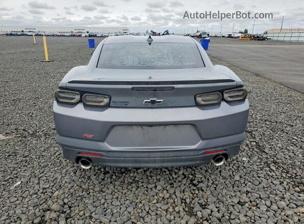 1G1FB1RS3M0123711 2021 CHEVROLET CAMARO Gray უკანა ხედი