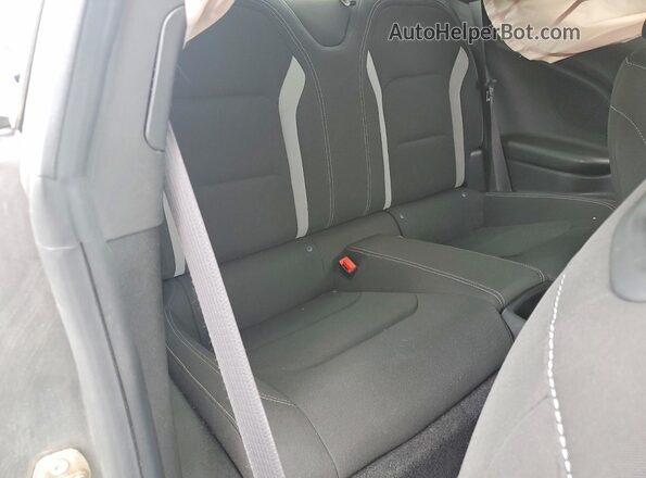 1G1FB1RS3M0123711 2021 CHEVROLET CAMARO Gray უკანა სავარძლების ხედი