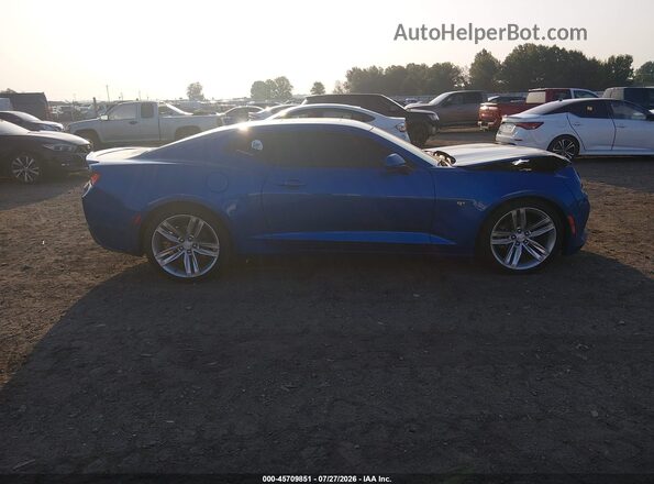1G1FB1RS4G0162098 2016 CHEVROLET CAMARO Blue Rear interior view