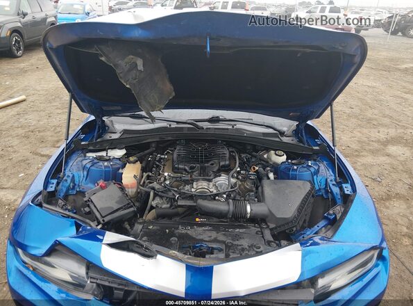 1G1FB1RS4G0162098 2016 CHEVROLET CAMARO Blue Rear view