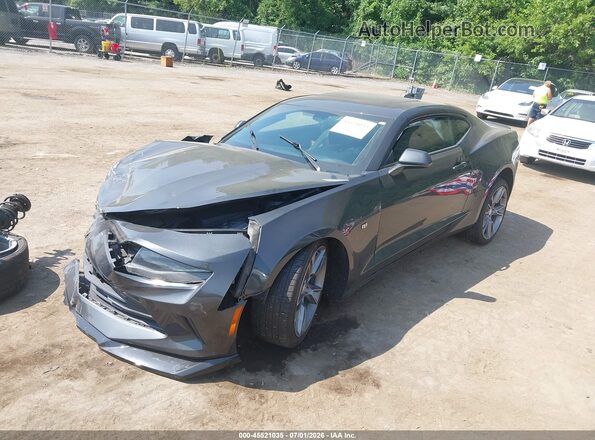 1G1FB1RS4H0157064 2017 CHEVROLET CAMARO Gray Առջևի ձախ երեք քառորդ տեսարան