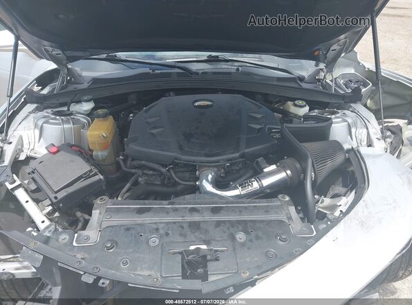 1G1FB1RS4J0119601 2018 CHEVROLET CAMARO Silver Widok z tyłu