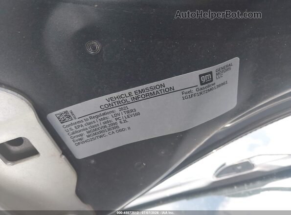 1G1FB1RS4J0119601 2018 CHEVROLET CAMARO Silver Widok komory silnika