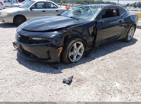 1G1FB1RS5K0120662 2019 CHEVROLET CAMARO Black Widok z przodu