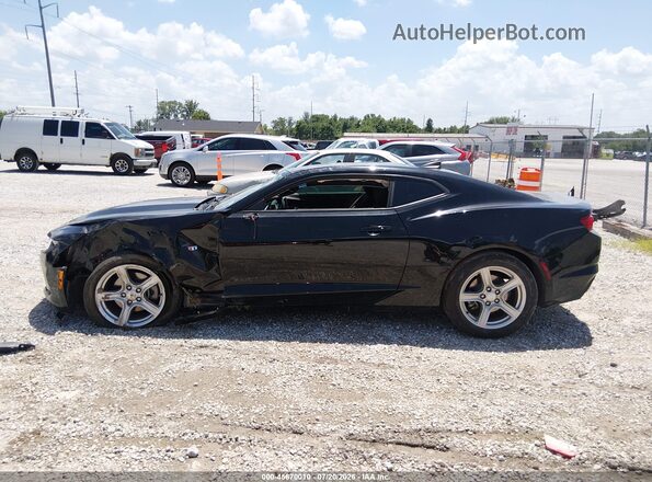 1G1FB1RS5K0120662 2019 CHEVROLET CAMARO Black Widok wnętrza z tyłu