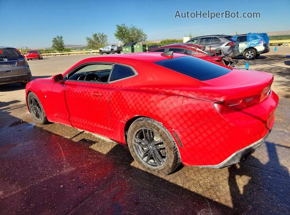 1G1FB1RS8J0102736 2018 CHEVROLET CAMARO Red Rear left