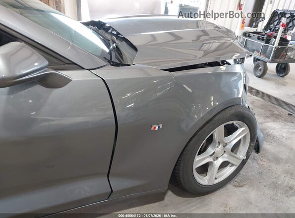 1G1FB1RSXM0102287 2021 CHEVROLET CAMARO Gray Вид спереду