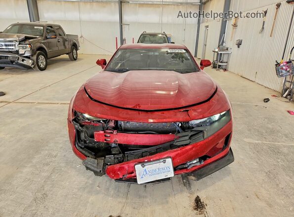 1G1FB1RSXP0128585 2023 CHEVROLET CAMARO Maroon Front view