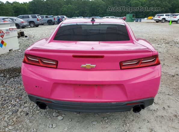 1G1FB1RX0J0190709 2018 CHEVROLET CAMARO Pink უკანა ხედი