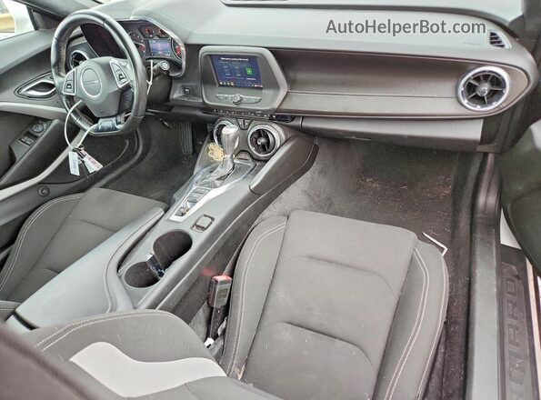 1G1FB1RX0K0121486 2019 CHEVROLET CAMARO White წინა პანელის ხედი