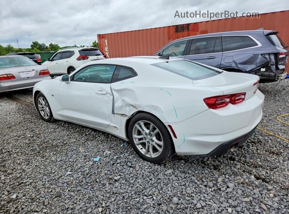 1G1FB1RX0K0121486 2019 CHEVROLET CAMARO White უკანა მარცხენა