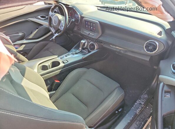 1G1FB1RX0M0119904 2021 CHEVROLET CAMARO Gray Widok deski rozdzielczej