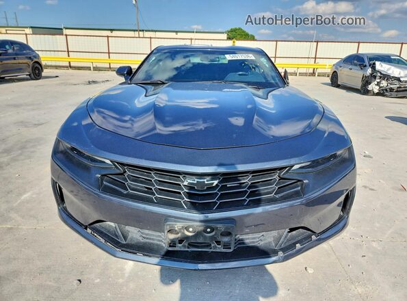 1G1FB1RX0M0119904 2021 CHEVROLET CAMARO Gray Widok z przodu