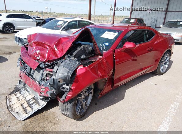 1G1FB1RX1K0136949 2019 CHEVROLET CAMARO Красный Передняя левая четверть