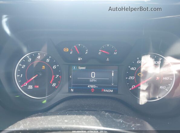 1G1FB1RX2K0142047 2019 CHEVROLET CAMARO Black Vista de los asientos traseros