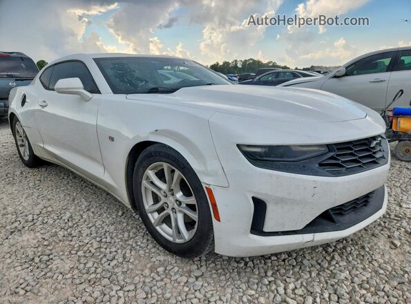 1G1FB1RX3K0153641 2019 CHEVROLET CAMARO White Delantero derecho
