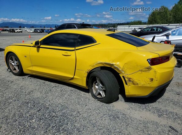 1G1FB1RX5H0121010 2017 CHEVROLET CAMARO Yellow Հետևի ձախ