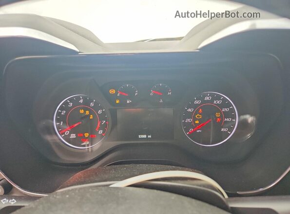 1G1FB1RX5H0151057 2017 CHEVROLET CAMARO White Սարքավորումների վահանակի տեսք