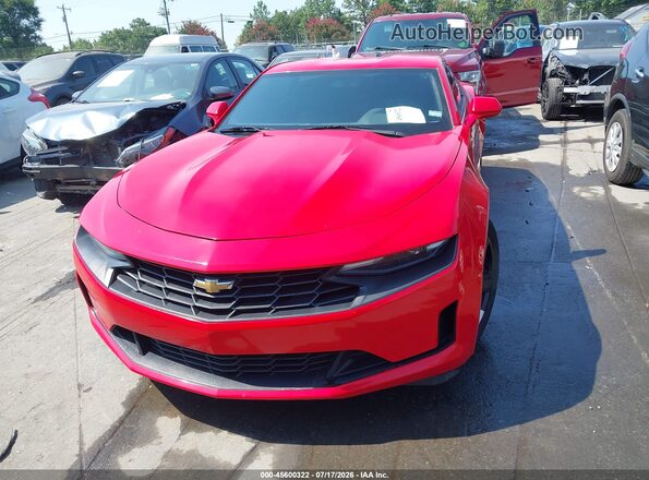 1G1FB1RX6K0158302 2019 CHEVROLET CAMARO Red Вид щитка приладів